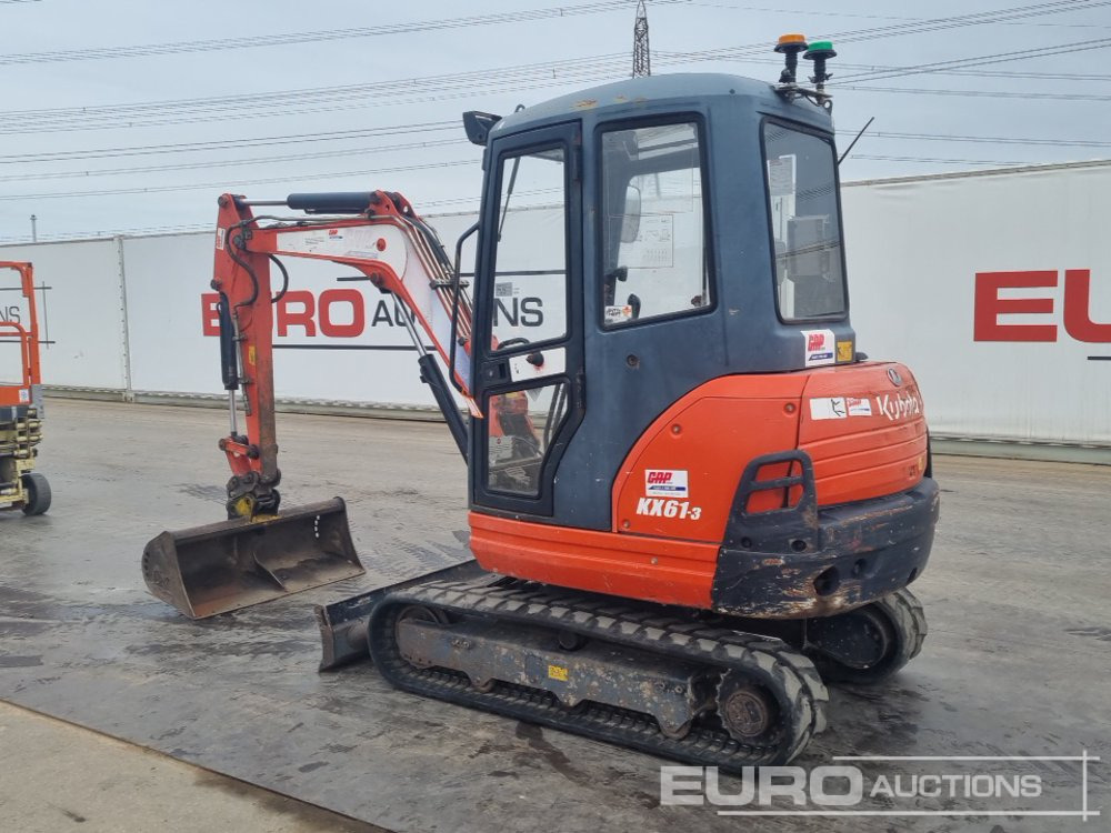 2016 Kubota KX61-3 - Mini escavadeira: foto 3 2016 Kubota KX61-3 - Mini escavadeira: foto 3
