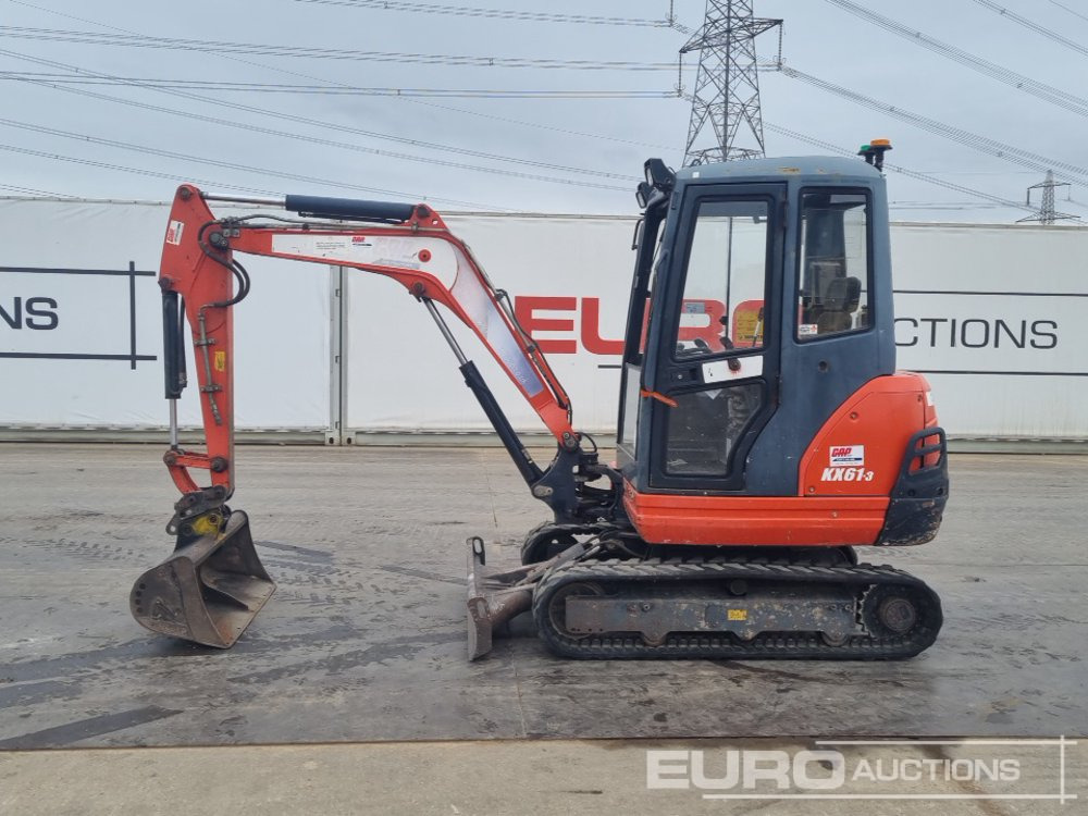 2016 Kubota KX61-3 - Mini escavadeira: foto 2 2016 Kubota KX61-3 - Mini escavadeira: foto 2