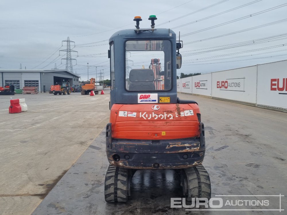 2016 Kubota KX61-3 - Mini escavadeira: foto 4 2016 Kubota KX61-3 - Mini escavadeira: foto 4