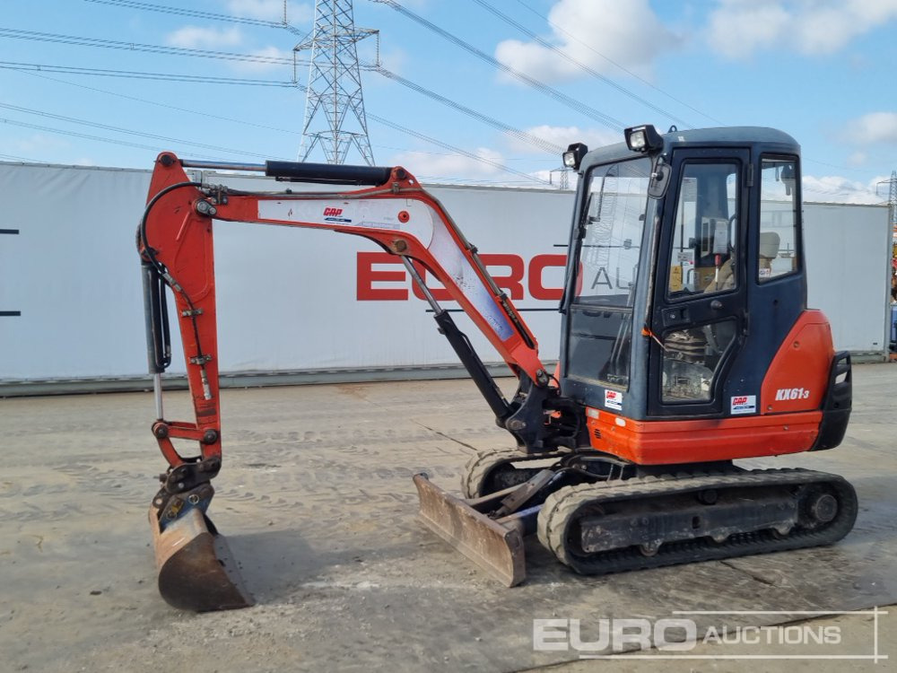 2016 Kubota KX61-3 - Mini escavadeira: foto 1 2016 Kubota KX61-3 - Mini escavadeira: foto 1