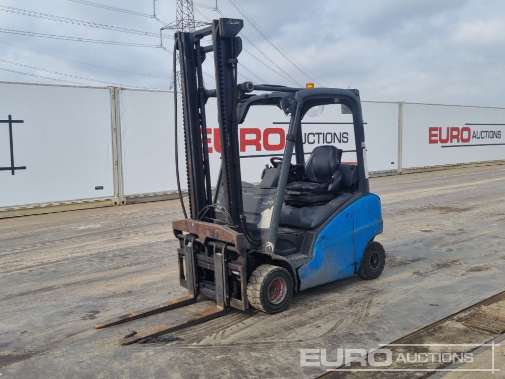 2016 Linde H20T-01 - Empilhadeira: foto 1 2016 Linde H20T-01 - Empilhadeira: foto 1