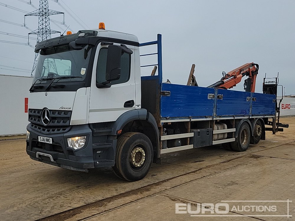 2016 Mercedes Arocs - Camião de caixa aberta/ Plataforma: foto 1 2016 Mercedes Arocs - Camião de caixa aberta/ Plataforma: foto 1