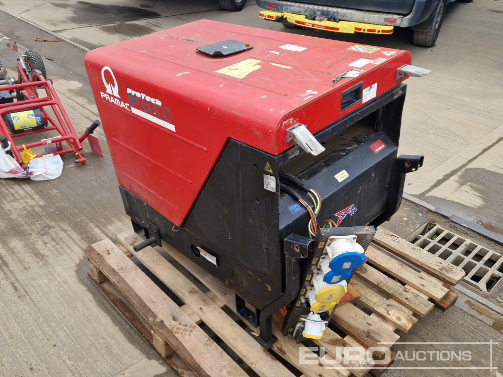 2016 Pramac P6000 - Gerador elétrico: foto 3 2016 Pramac P6000 - Gerador elétrico: foto 3