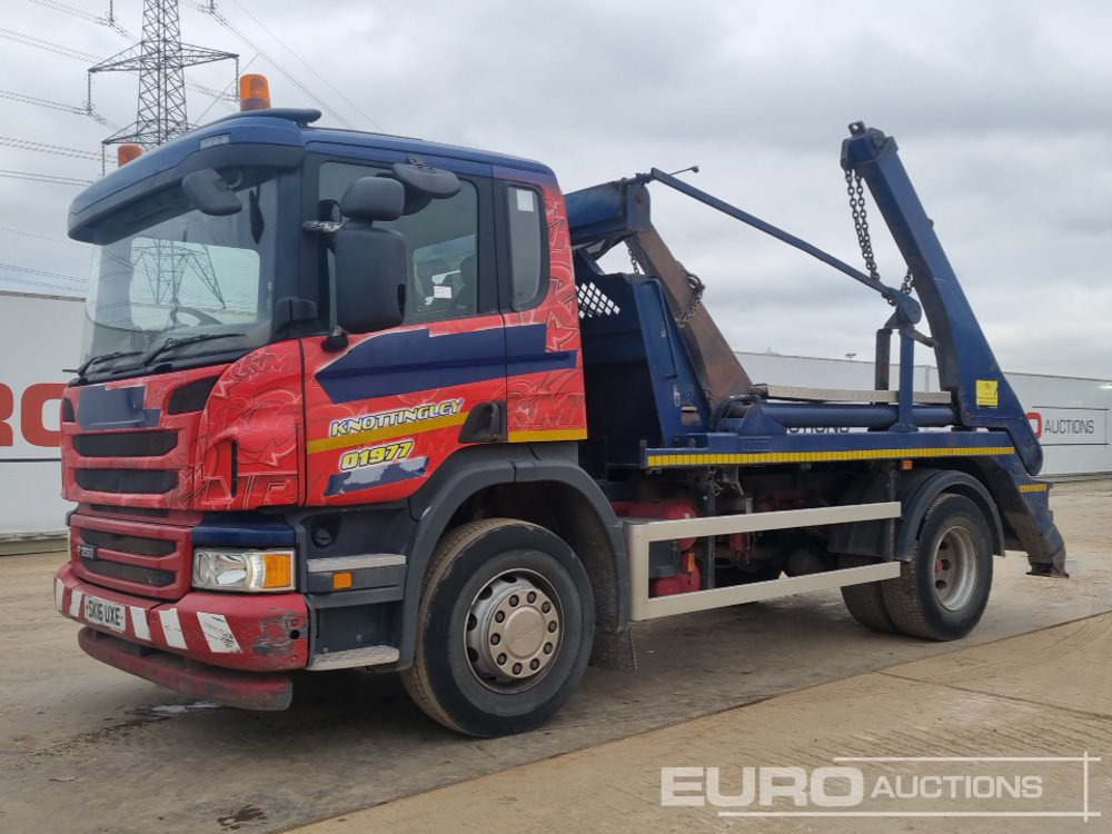 2016 Scania P250 - Camião multibenne: foto 1 2016 Scania P250 - Camião multibenne: foto 1