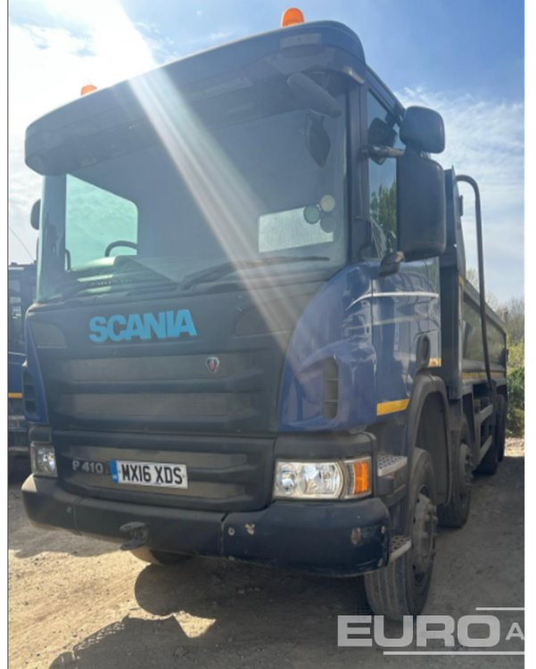 2016 Scania P410 - Camião basculante: foto 1 2016 Scania P410 - Camião basculante: foto 1