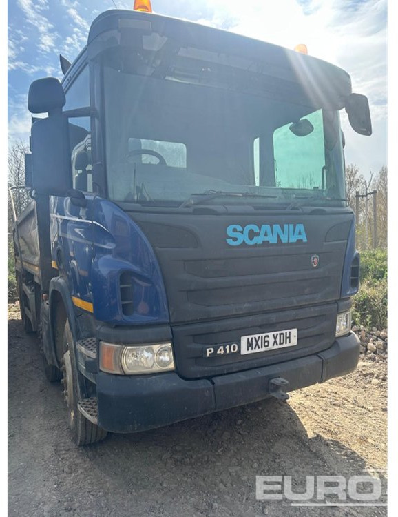 2016 Scania P410 - Camião basculante: foto 1 2016 Scania P410 - Camião basculante: foto 1