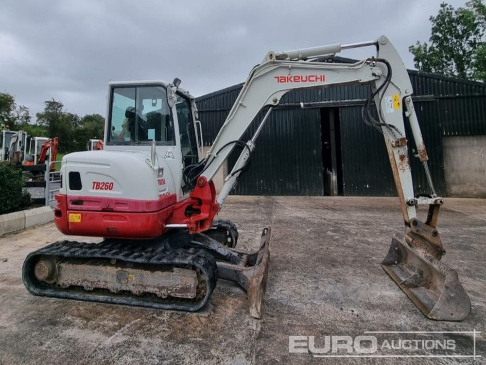 2016 Takeuchi TB260 - Mini escavadeira: foto 1 2016 Takeuchi TB260 - Mini escavadeira: foto 1