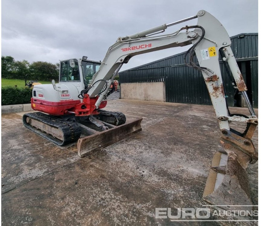 2016 Takeuchi TB260 - Mini escavadeira: foto 2 2016 Takeuchi TB260 - Mini escavadeira: foto 2