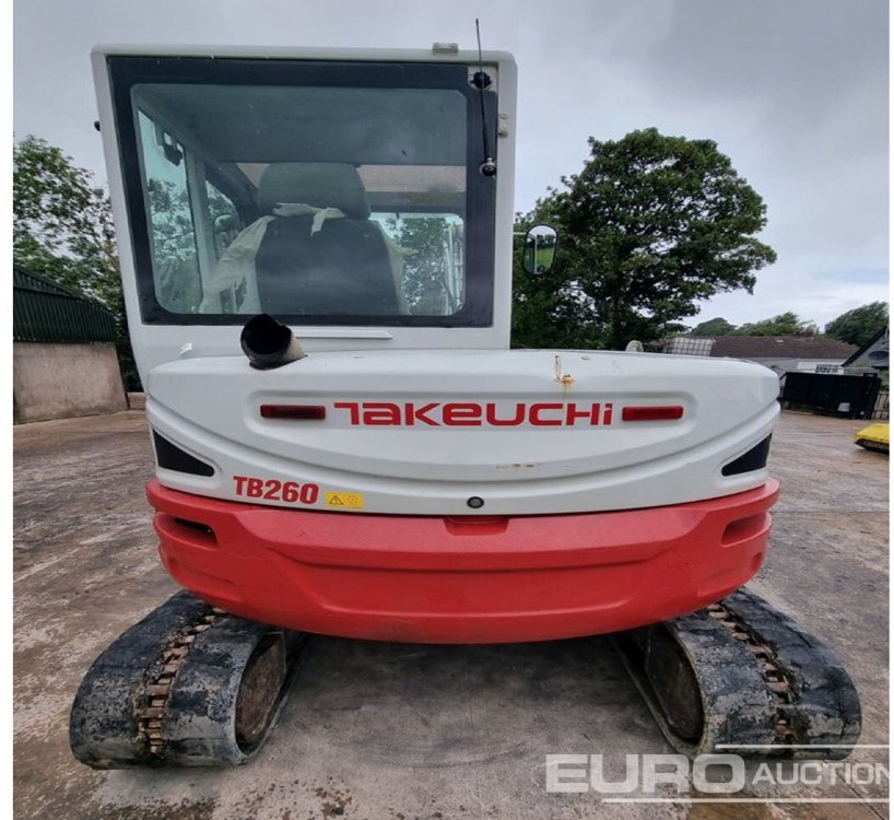 2016 Takeuchi TB260 - Mini escavadeira: foto 5 2016 Takeuchi TB260 - Mini escavadeira: foto 5
