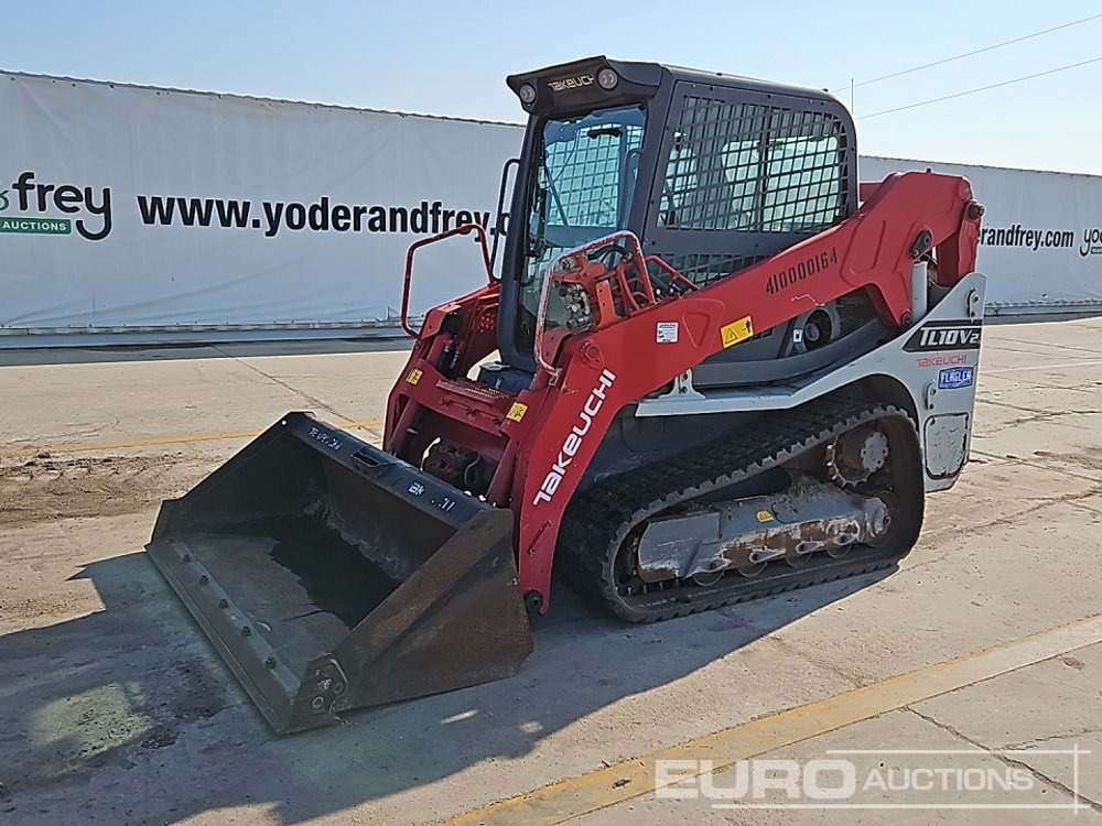 2016 Takeuchi TL10V2 - Mini pá carregadora: foto 1 2016 Takeuchi TL10V2 - Mini pá carregadora: foto 1