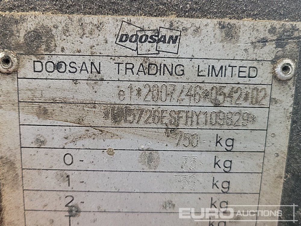 Compressor de ar 2017 Doosan 726E+: foto 31