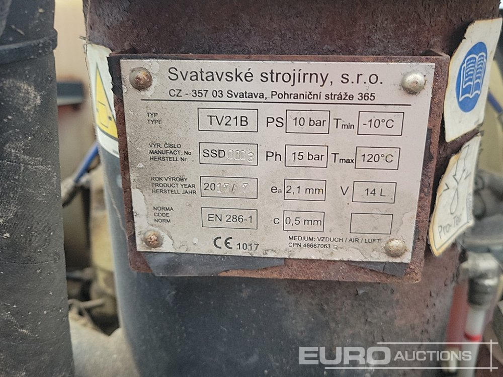 Compressor de ar 2017 Doosan 726E+: foto 17