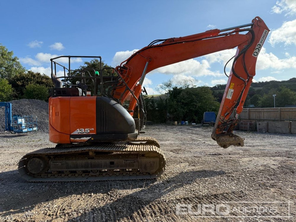 2017 Hitachi ZX135US-6 - Escavadora de rastos: foto 5 2017 Hitachi ZX135US-6 - Escavadora de rastos: foto 5