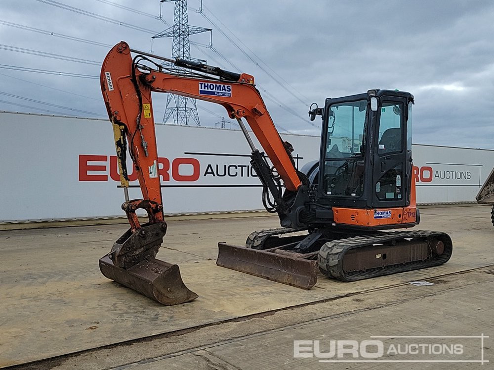 2017 Hitachi ZX48U-5A CLR - Mini escavadeira: foto 1 2017 Hitachi ZX48U-5A CLR - Mini escavadeira: foto 1