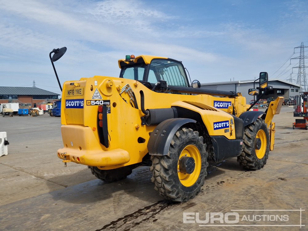 2017 JCB 540-170 - Empilhador telescópico: foto 5 2017 JCB 540-170 - Empilhador telescópico: foto 5