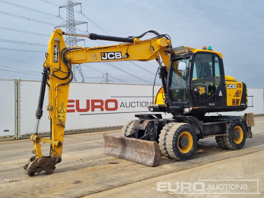 2017 JCB JS145WT - Escavadeira de rodas: foto 1 2017 JCB JS145WT - Escavadeira de rodas: foto 1