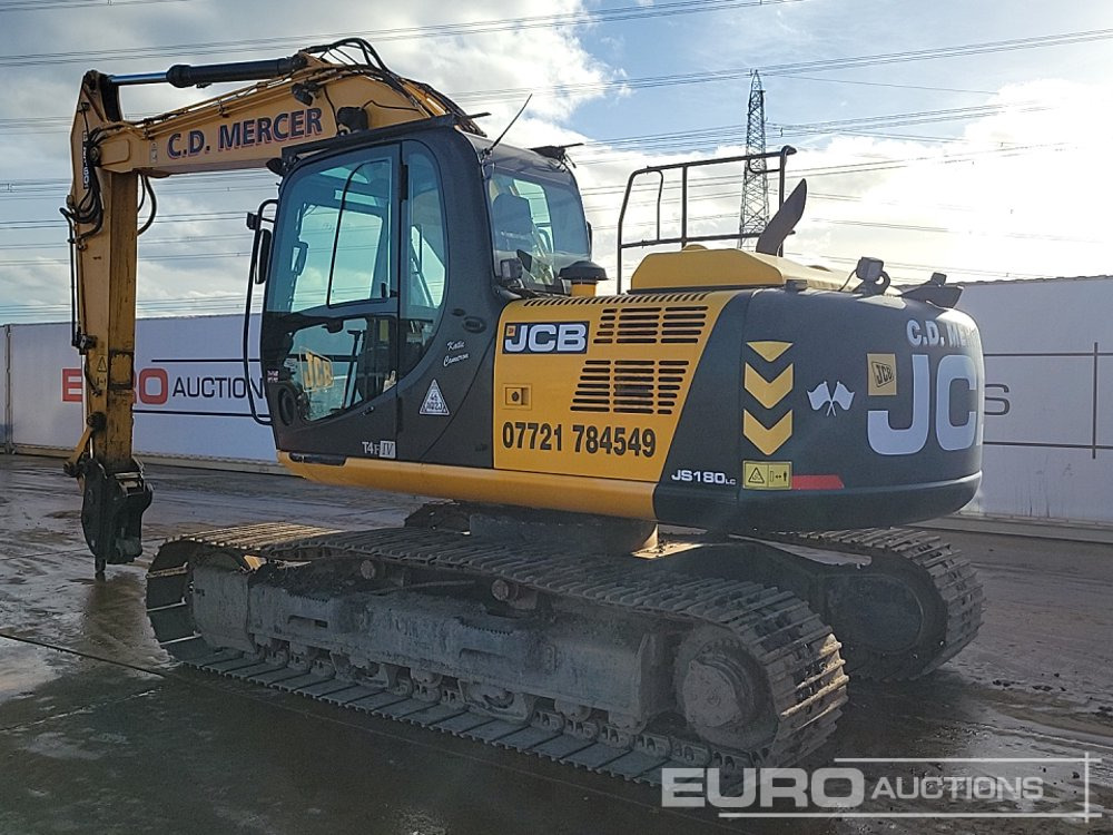 2017 JCB JS180LC - Escavadora de rastos: foto 3 2017 JCB JS180LC - Escavadora de rastos: foto 3