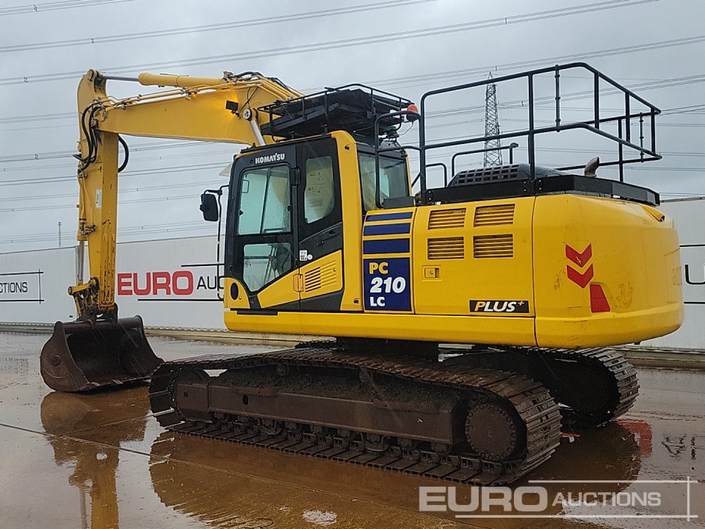 2017 Komatsu PC210LC-10 - Escavadora de rastos: foto 3 2017 Komatsu PC210LC-10 - Escavadora de rastos: foto 3