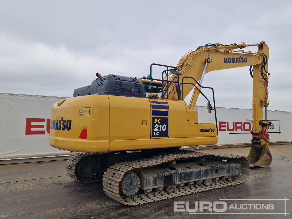 2017 Komatsu PC210LC-11 - Escavadora de rastos: foto 5 2017 Komatsu PC210LC-11 - Escavadora de rastos: foto 5