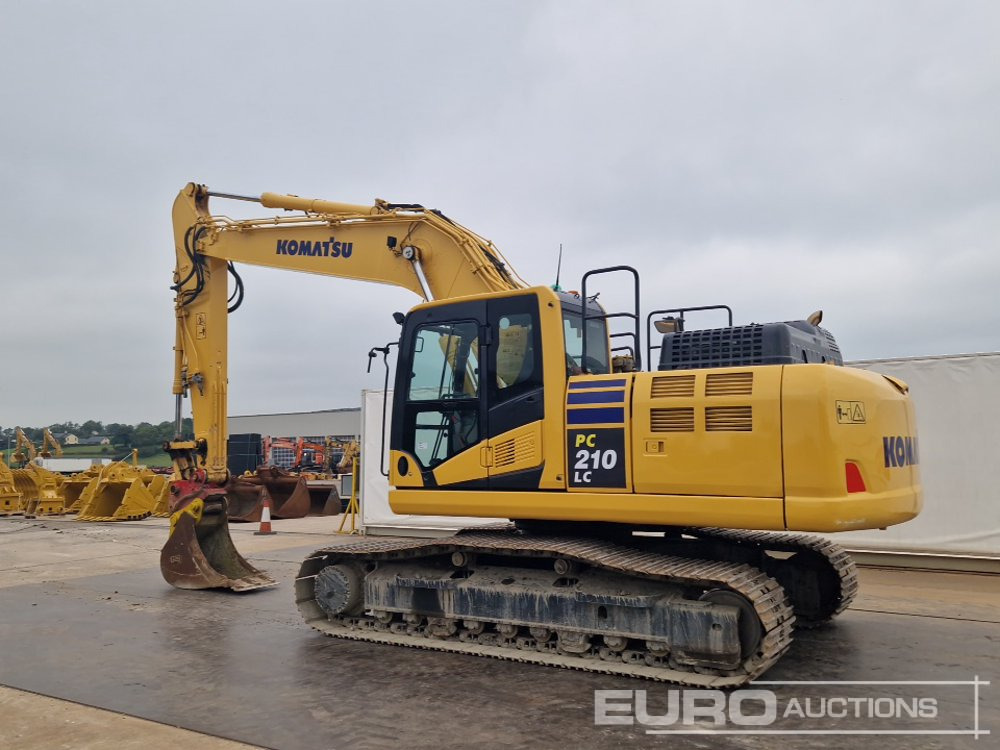 2017 Komatsu PC210LC-11 - Escavadora de rastos: foto 3 2017 Komatsu PC210LC-11 - Escavadora de rastos: foto 3