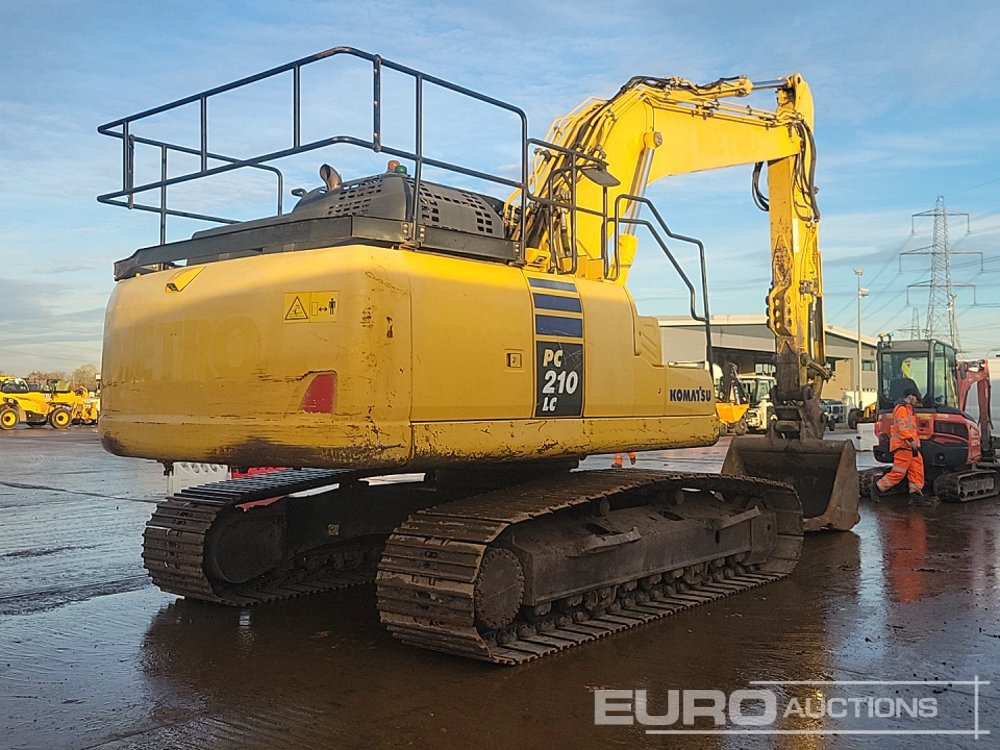 2017 Komatsu PC210LC-11 - Escavadora de rastos: foto 5 2017 Komatsu PC210LC-11 - Escavadora de rastos: foto 5