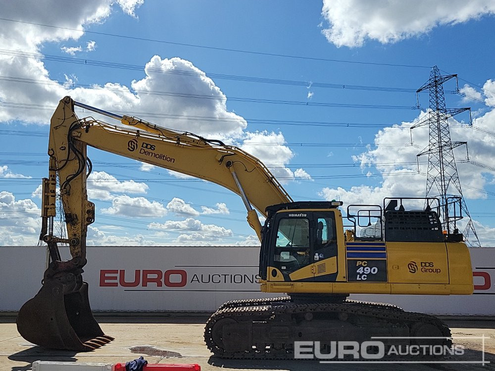 2017 Komatsu PC490LC-11 - Escavadora de rastos: foto 2 2017 Komatsu PC490LC-11 - Escavadora de rastos: foto 2