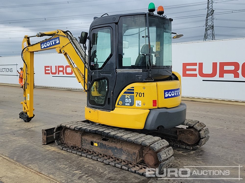 2017 Komatsu PC55MR-3 - Mini escavadeira: foto 3 2017 Komatsu PC55MR-3 - Mini escavadeira: foto 3