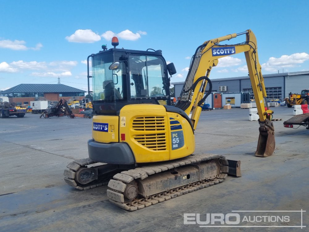 2017 Komatsu PC55MR-3 - Mini escavadeira: foto 5 2017 Komatsu PC55MR-3 - Mini escavadeira: foto 5