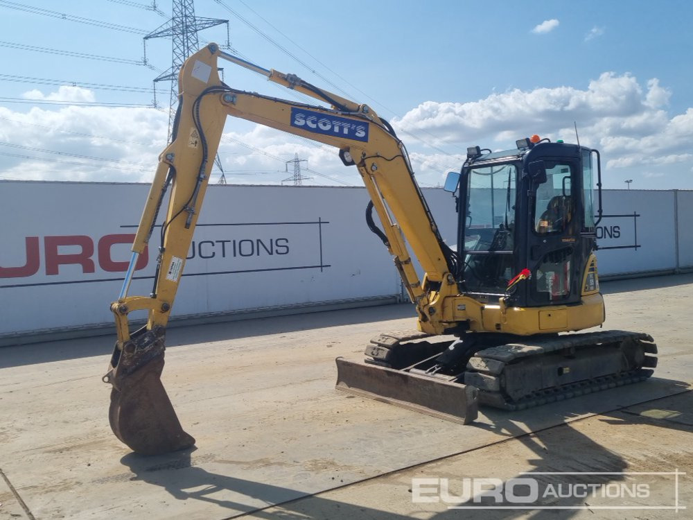 2017 Komatsu PC55MR-3 - Mini escavadeira: foto 1 2017 Komatsu PC55MR-3 - Mini escavadeira: foto 1