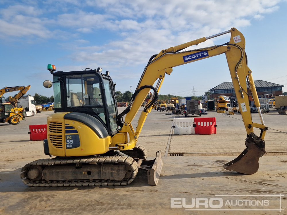 Mini escavadeira 2017 Komatsu PC55MR-3: foto 6