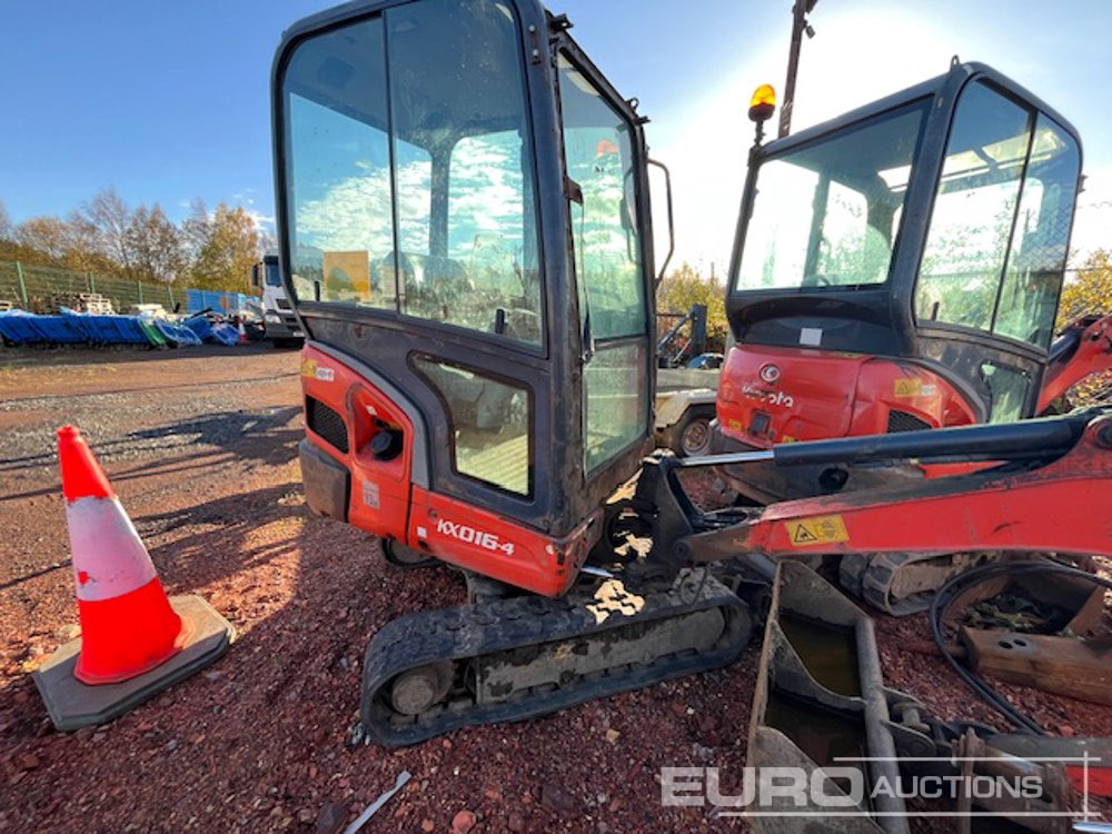 2017 Kubota KX016-4 - Mini escavadeira: foto 2 2017 Kubota KX016-4 - Mini escavadeira: foto 2