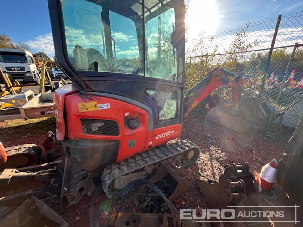 2017 Kubota KX016-4 - Mini escavadeira: foto 3 2017 Kubota KX016-4 - Mini escavadeira: foto 3