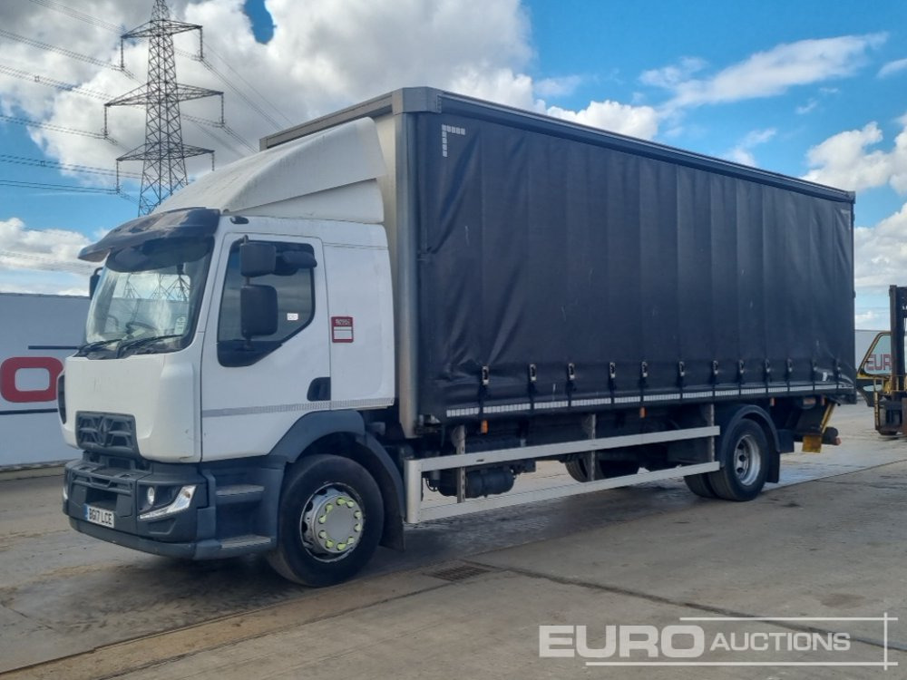 2017 Renault D18 - Camião de lona: foto 1 2017 Renault D18 - Camião de lona: foto 1