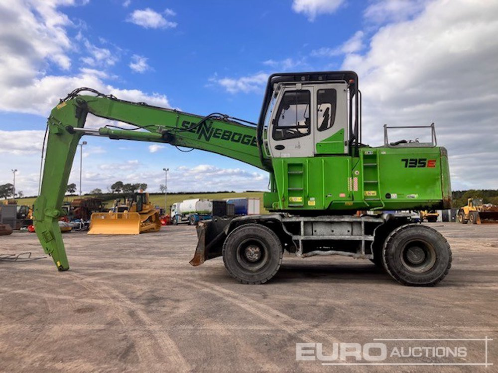 2017 Sennebogen 735E - Escavadeira de rodas: foto 2 2017 Sennebogen 735E - Escavadeira de rodas: foto 2