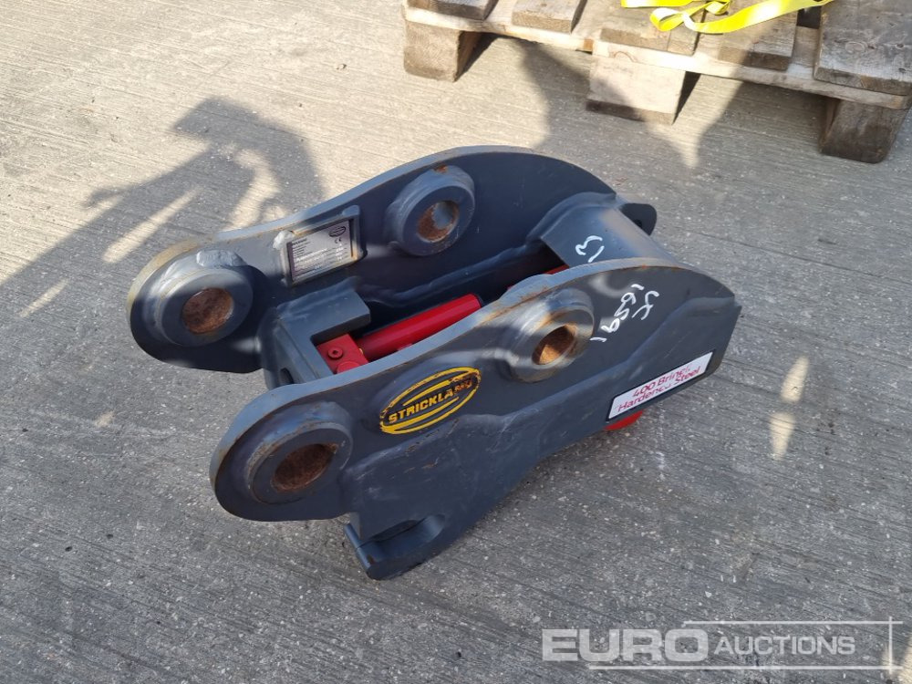2017 Strickland Hydraulic Double Lock QH 45mm Pin to suit 4-6 Ton Excavator - Acoplamento rápido: foto 5 2017 Strickland Hydraulic Double Lock QH 45mm Pin to suit 4-6 Ton Excavator - Acoplamento rápido: foto 5