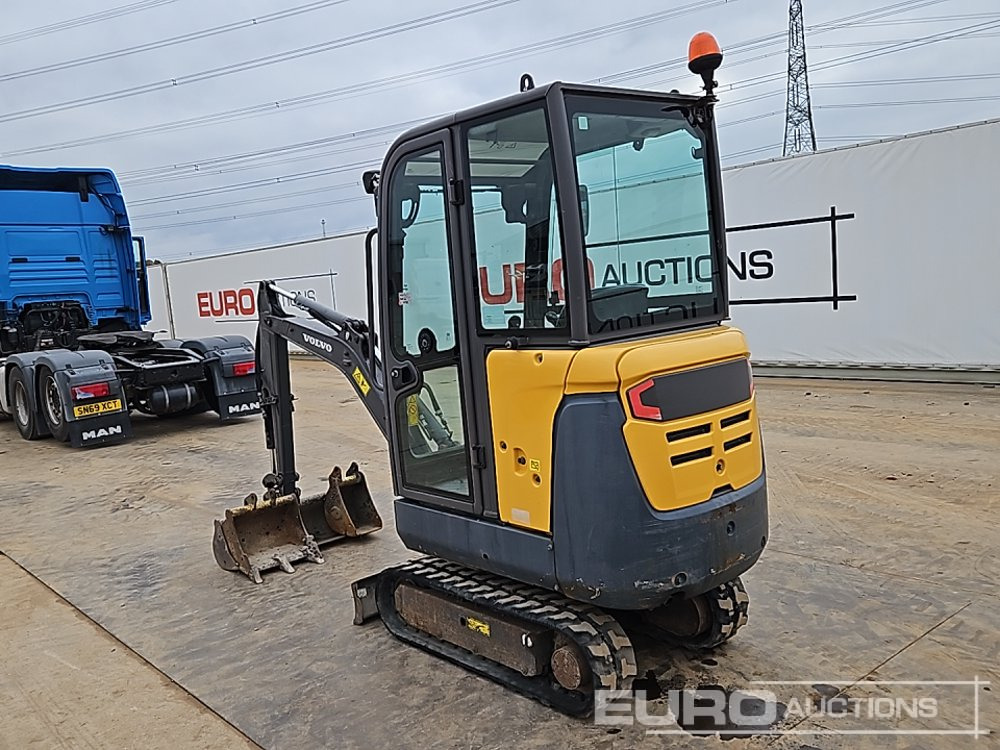 2017 Volvo EC15D - Mini escavadeira: foto 3 2017 Volvo EC15D - Mini escavadeira: foto 3
