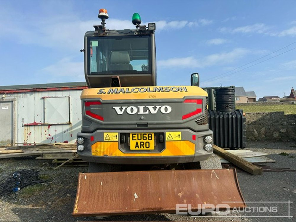 2017 Volvo EW60E - Escavadeira de rodas: foto 3 2017 Volvo EW60E - Escavadeira de rodas: foto 3