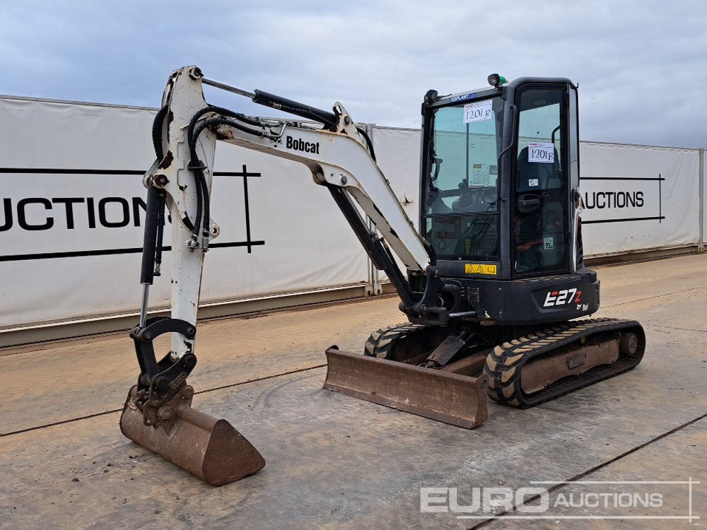 2018 Bobcat E27Z - Mini escavadeira: foto 1 2018 Bobcat E27Z - Mini escavadeira: foto 1