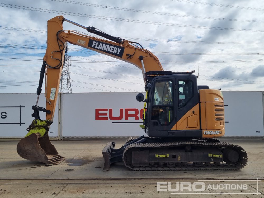 2018 Case CX145D SR - Escavadora de rastos: foto 2 2018 Case CX145D SR - Escavadora de rastos: foto 2