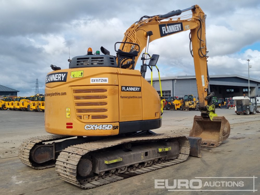 2018 Case CX145D SR - Escavadora de rastos: foto 5 2018 Case CX145D SR - Escavadora de rastos: foto 5