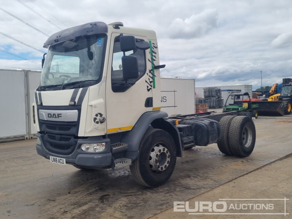 2018 DAF LF 260 - Camião chassi: foto 1 2018 DAF LF 260 - Camião chassi: foto 1