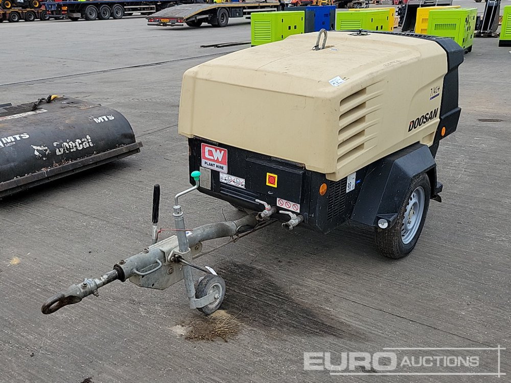 2018 Doosan 7/41 125CFM - Compressor de ar: foto 1 2018 Doosan 7/41 125CFM - Compressor de ar: foto 1