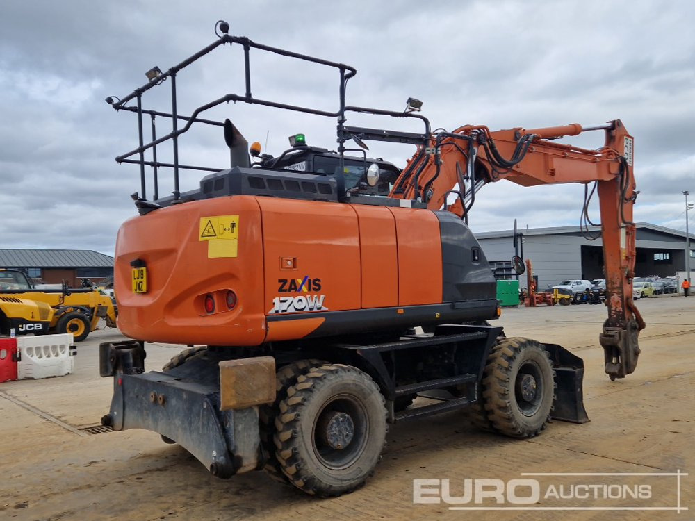 2018 Hitachi ZX170W-6 - Escavadeira de rodas: foto 5 2018 Hitachi ZX170W-6 - Escavadeira de rodas: foto 5