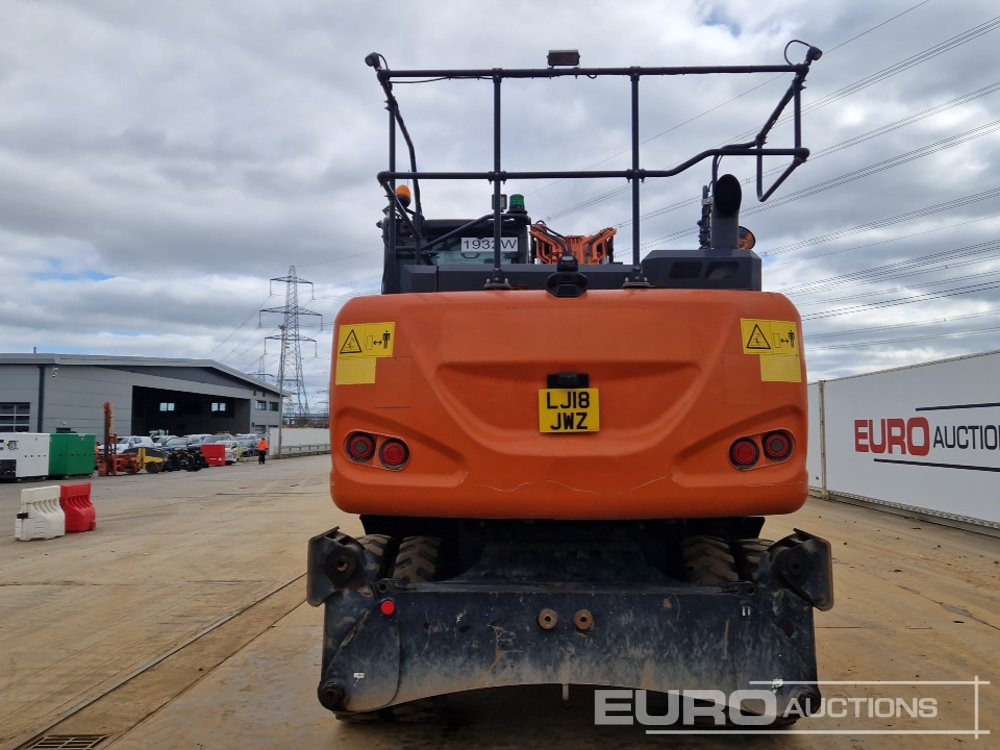 2018 Hitachi ZX170W-6 - Escavadeira de rodas: foto 4 2018 Hitachi ZX170W-6 - Escavadeira de rodas: foto 4