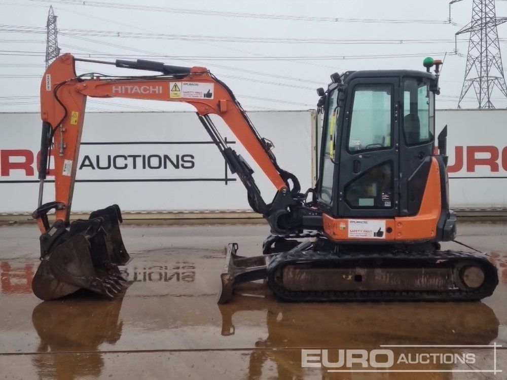 2018 Hitachi ZX55U-5A CLR - Mini escavadeira: foto 2 2018 Hitachi ZX55U-5A CLR - Mini escavadeira: foto 2