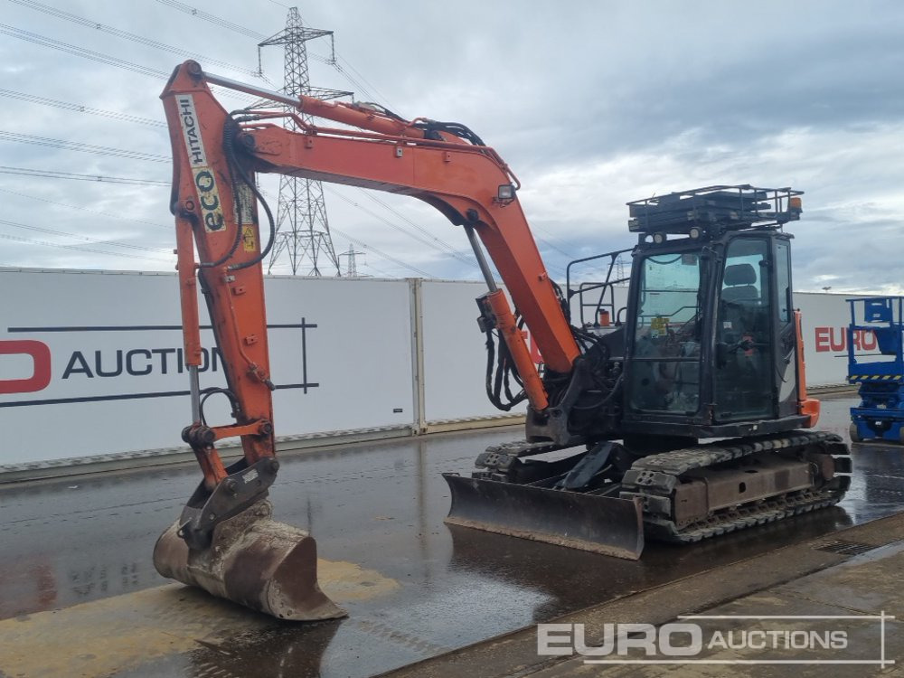 2018 Hitachi ZX85USB-5A - Mini escavadeira: foto 1 2018 Hitachi ZX85USB-5A - Mini escavadeira: foto 1