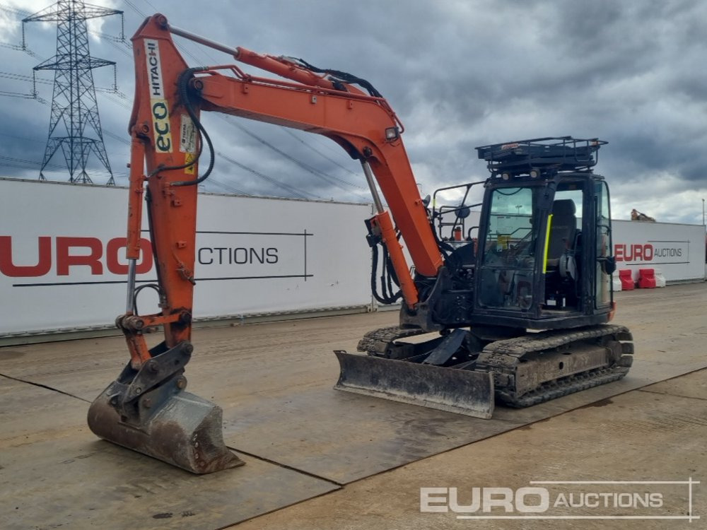 2018 Hitachi ZX85USB-5A - Mini escavadeira: foto 1 2018 Hitachi ZX85USB-5A - Mini escavadeira: foto 1