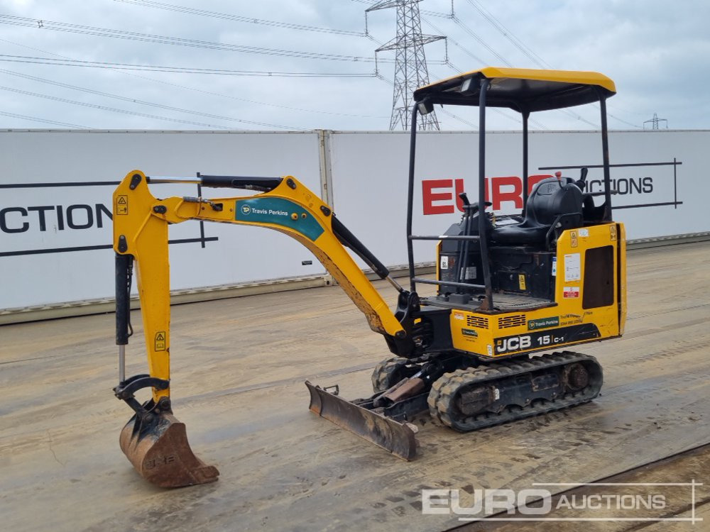 2018 JCB 15C-1 - Mini escavadeira: foto 1 2018 JCB 15C-1 - Mini escavadeira: foto 1