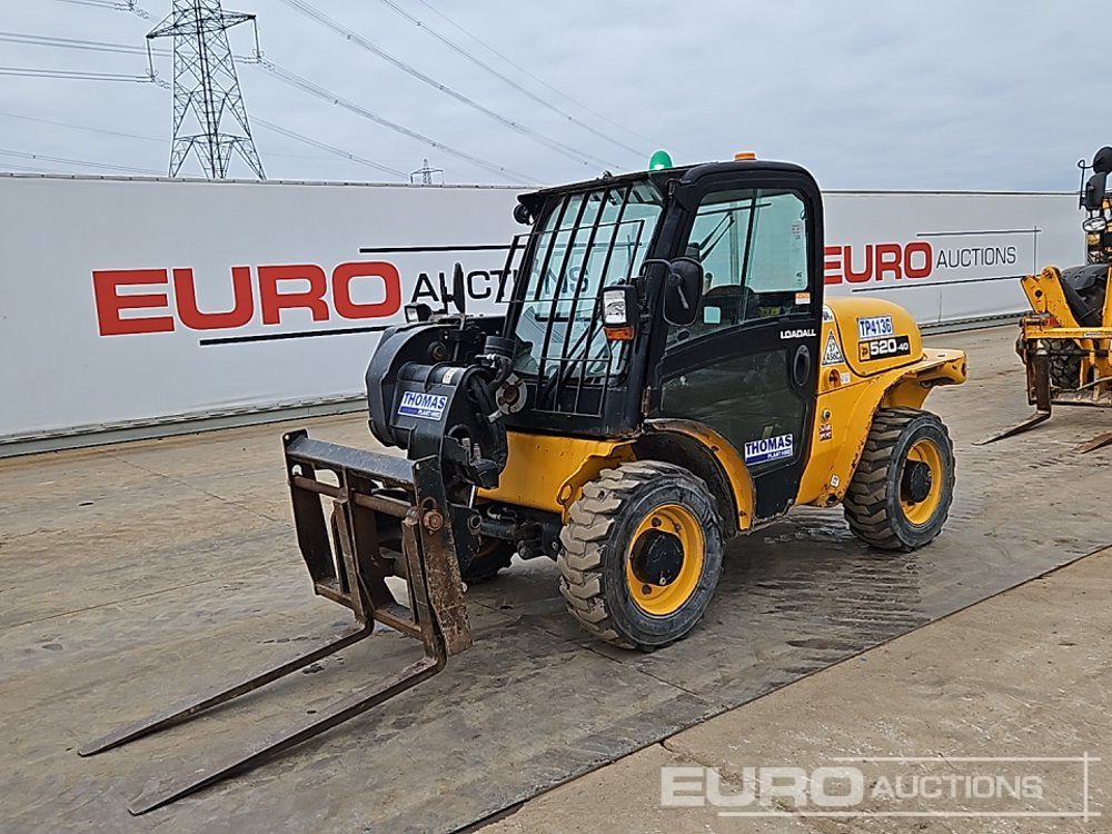 2018 JCB 520-40 - Empilhador telescópico: foto 1 2018 JCB 520-40 - Empilhador telescópico: foto 1