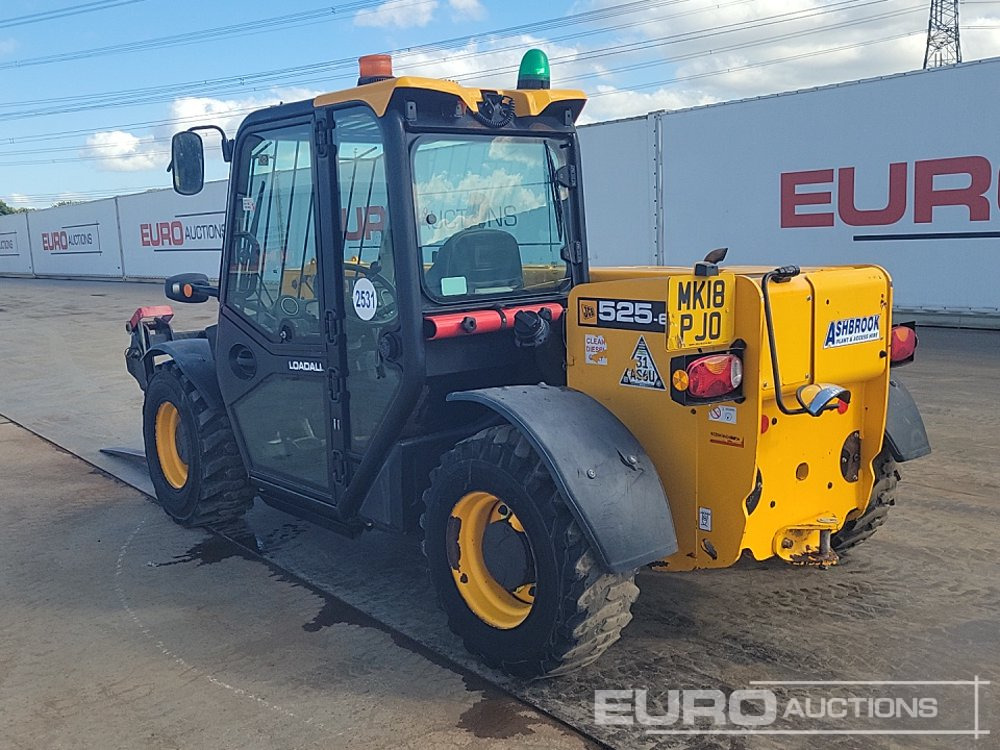 2018 JCB 525-60 Hi Viz - Empilhador telescópico: foto 3 2018 JCB 525-60 Hi Viz - Empilhador telescópico: foto 3